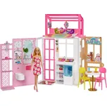 Mattel Barbie dům s panenkou a štěnětem…