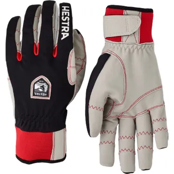 Rukavice HESTRA Ergo Grip Windstopper Race, Black Velikost rukavic: 7
