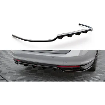 Centrální zadní splitter (se svislými lištami) Volkswagen Passat R-Line B8 Facelift