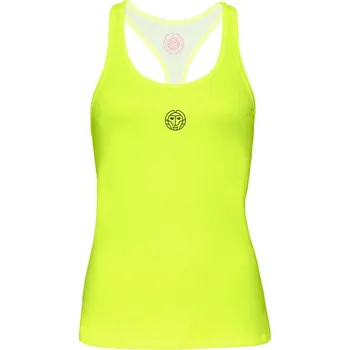 Dámské tenisové tílko Bidi Badu Mea Tech Tank, neon yellow - S BIDI - Výprodej