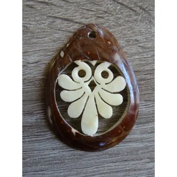 Přívěsek Přívěsek sova (tagua)