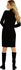Dámské šaty Litex 7D021 černé