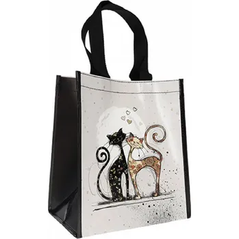Taška BUG ART Zamilované kočky, 27 x 30 cm (Taška s kočkou, kočky)