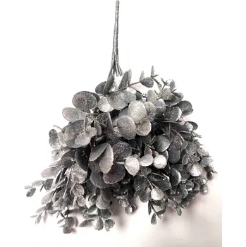 umělá květina Eukalyptus brokat