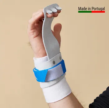 grip DOMYOS Pánské gymnastické gripy na bradla 900 1 ŠEDÁ