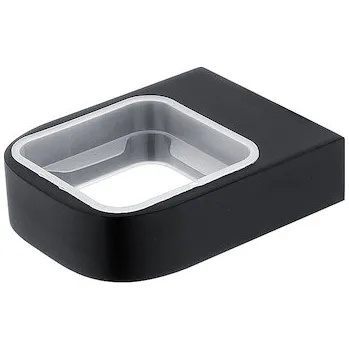 Dávkovač mýdla Nimco NIKAU černá Samotný úchyt Nikau NKC 30050X-90