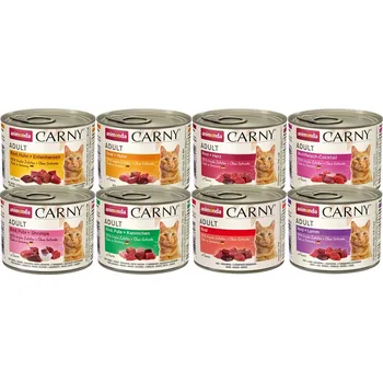 Pro kočku Animonda Carny Adult kombinované balení, 24× 200 g