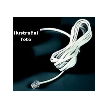 elektrický kabel Kabel tel. prodluž. US/US 2 m bílý