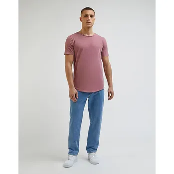 LEE® PÁNSKÉ SEPRANÉ TRIKO S KRÁTKÝM RUKÁVEM - DARK MAUVE