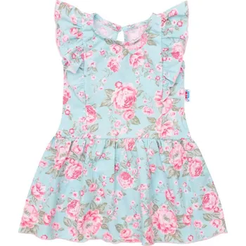 Dámské šaty Šatičky New Baby Roses barva Modro-růžová