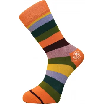 Pánské ponožky Pánské pruhované, barevné ponožky