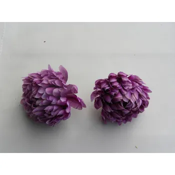 umělá květina chryzantéma květ fialová