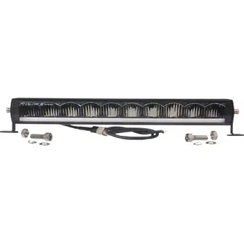 Přídavný světlomet Světelná lišta LED 12/48 V, 120W, 6500 lm, hranatá, bílá, 486x90x57 mm, konektor Deutsch, Kramp