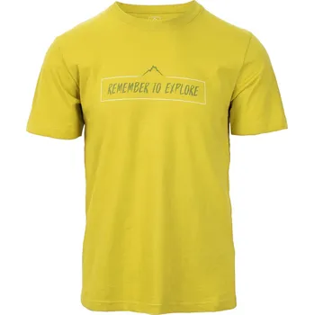 Pánské tričko Pánské Tričko s krátkým rukávem ELBRUS MOISE M000234429 – Zelená S