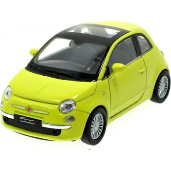 autíčko Welly Fiat 500, Žlutý 1:34-39