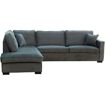 Sedací souprava SZANTAL tmavě šedá - pravá