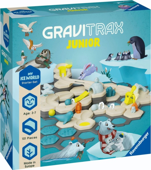 Ravensburger GraviTrax Junior Starter-Set L Ice 101 ks od 974 Kč 