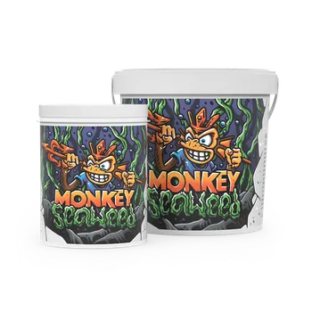 Hnojivo Monkey Seaweed 500g (Monkey Seaweed je 100% vyroben z mořských řas, působí jako biostimulant a zlepšují biotyp rostliny.)