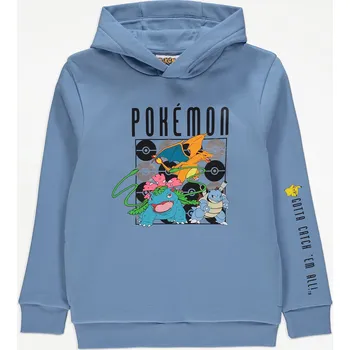 Chlapecký svetr GEORGE CHLAPECKÁ MIKINA "POKÉMON BUNCH" Barva: modrá, Velikost: 9-10 let (140)