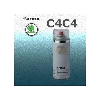 Autolak SKODA C4C4 MODRA MIAMI BLUE barva Spray 400ml