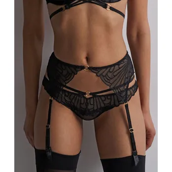 Souprava dámského spodního prádla Podvazkový pás AUBADE (1I50-02), Velikost L, Barva černá