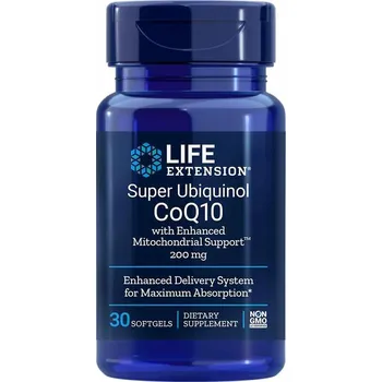 Life Extension Super Ubiquinol CoQ10 200 mg 30 cps.