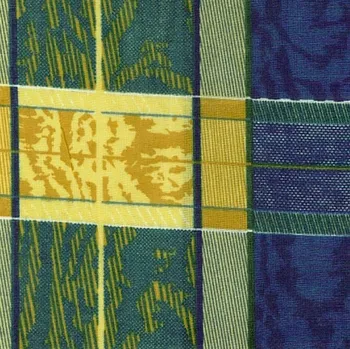 Apex® Dekorační látka Karo modré - šíře 140 cm