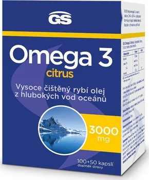 Přírodní produkt Green Swan Pharmaceuticals Omega 3 citrus 3000 mg