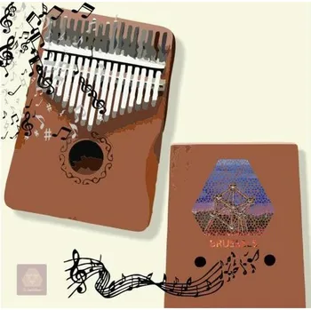 Kalimba 17 tónů BRUSSELS ArtDeco Vitrail · O·POHÁDKOVÉ - 1 ks