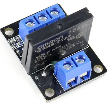 Síťový kabel Modul relé SSR 1x, napájení 5V, spouštění nízkou úrovní