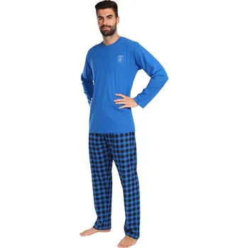 Pánské pyžamo Gina 79153P atlantic/tm.popel