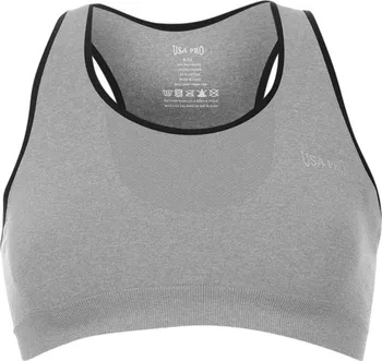 Podprsenka dámská podprsenka USA PRO - GREY MARL - S (USA Pro Bra WOCp RB)
