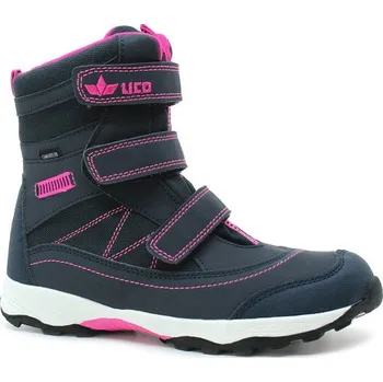 Dívčí sněhule LICO SUNDSVALL V 720443 marine/pink, dívčí zimní obuv vel.38