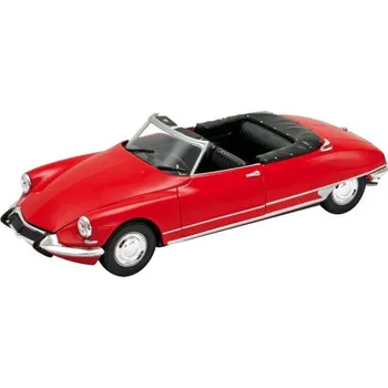 autíčko Welly Citroen DS 19 Cabriolet, Červený 1:36