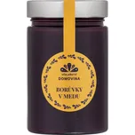 Včelařství Domovina Med s borůvkami Obsah balení: 380 g květový med s lyofilizovaným ovocem