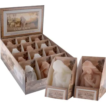 Svíčka Svíčka Vánoční 11cm Our Lady, mix barev