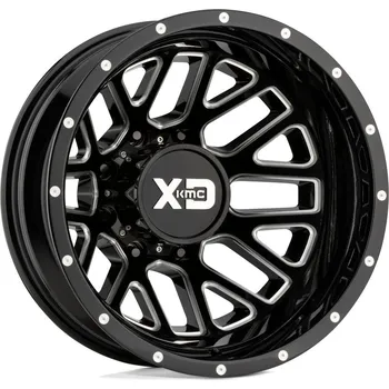 Alu kolo XD 843 GRENADE DUALLY disk 17x6.5 8x200 142 ET-140, Gloss black