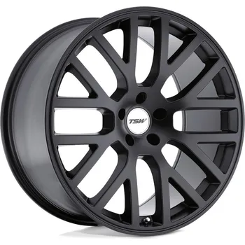 Alu kolo TSW DONINGTON disk 20x10 5x120 76.1 ET20, Matte black