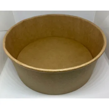 Jednorázové nádobí Bio produkty Papírová miska 1000ml (cena za 50ks)