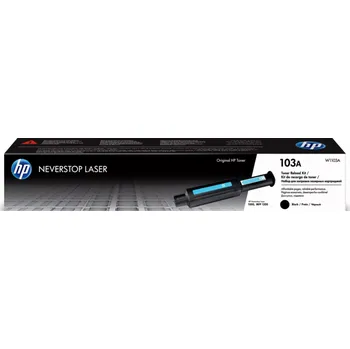 HP Toner Refill Kit 103a Neverstop Reload Kit Black (W1103A)