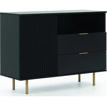 Dětská skříň Nábytek PEGAS s.r.o. Komoda Nubia K1D2SZ černá