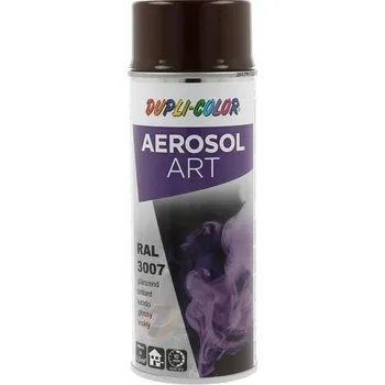 Barva ve spreji Dupli Color ART RAL 3007 Červeno černá lesklá barva ve spreji 400 ml