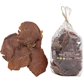 Sušené ovoce BIO sušené hovězí plátky, 50 g