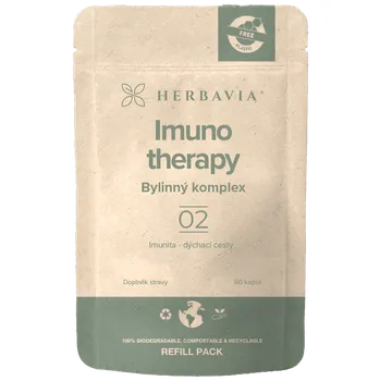 Přírodní produkt Herbavia Imuno therapy, 60 kapslí Kapsle: REFILL PACK