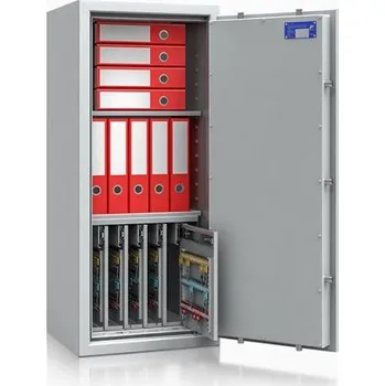 Trezor ISS Trezor Safe4Key 157018.02 EL, třída I, světle šedý