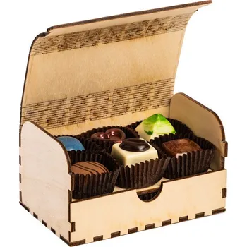 Čokoláda Čokoládovna Janek Pralinky v truhličce 120 g