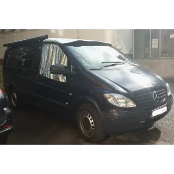 Plachta na motorové vozidlo Konig Izolační kabát - Mercedes Benz Viano/Vito od roku 2003 - 2014 Varianta: Vnější izolace: Kapuce ke kabátu, nebo půlkabátu