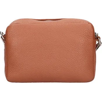 Kabelka Dámská kožená crossbody kabelka Italia Marika - koňak