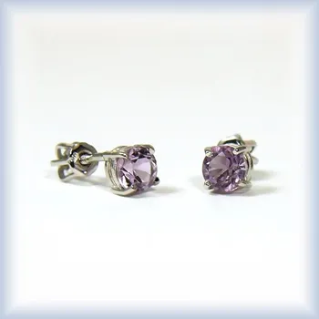 Náušnice žluté zlato