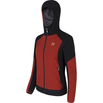 Dámská bunda MONTURA PREMIUM WIND HOODY JACKET WOMAN Tobacco 61 stretchová bunda s DWR úpravou